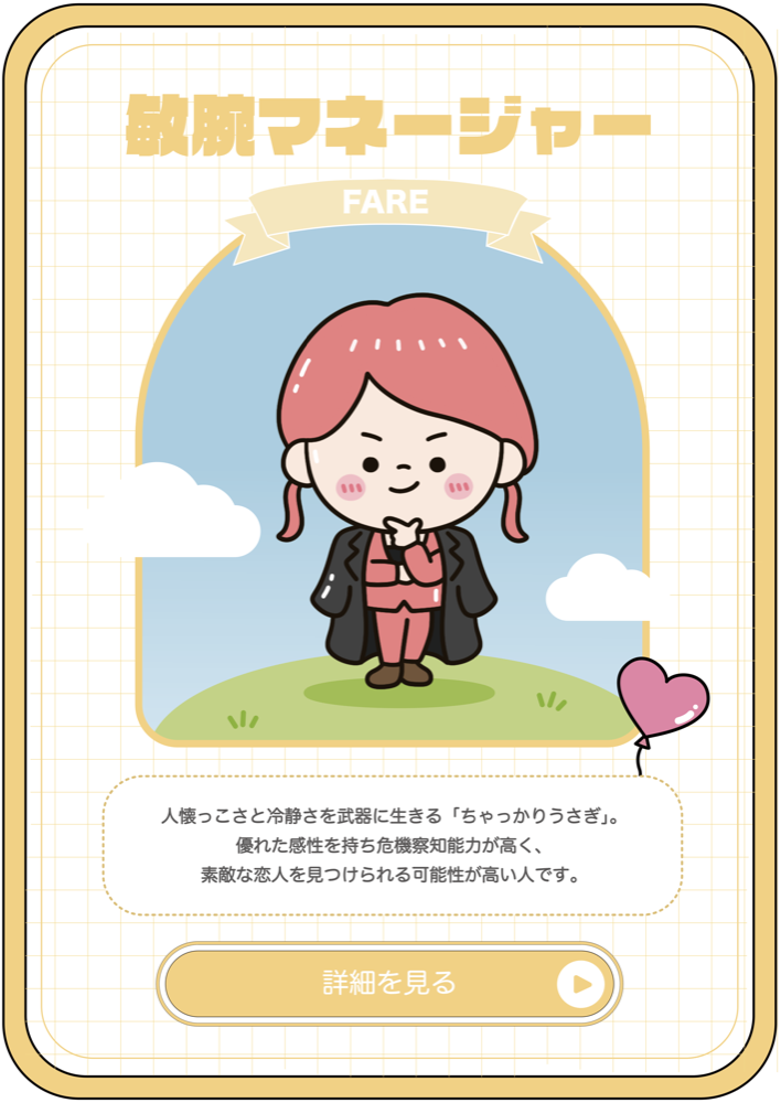 キャラクターカード